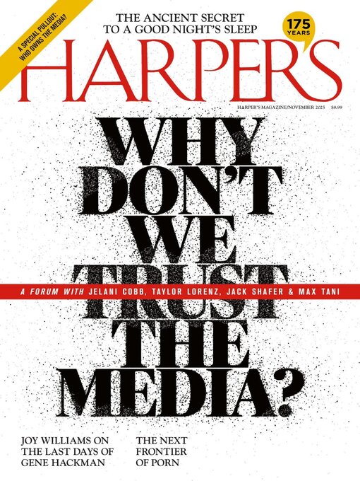Title details for Harper's Magazine by Harper's Magazine Foundation - Available